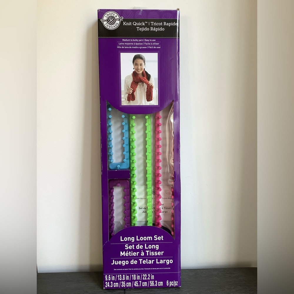 Long Loom Knit Quick Set